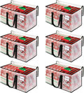 BlissTotes Moving Bags, 125L 6-Pack Storage Bags, Moving Box Heavy Duty Extra Large, Moving Totes with Zipper, Large Packing Bag with Reinforced Handles, Boxes for Packaging Moving