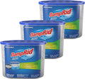 DampRid Fragrance Free Disposable Moisture Absorber & Odor Remover with Activated Charcoal, 18 oz., 3 Pack, Lasts Up To 60 Days, No Electricity Required