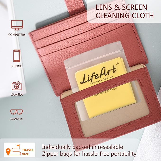 Eyeglasses Anti-Fog Cleaning Cloths, Screens, Lens Wipe for All Electronic Device Screens(7 Colors Anti-Fog Wipe)