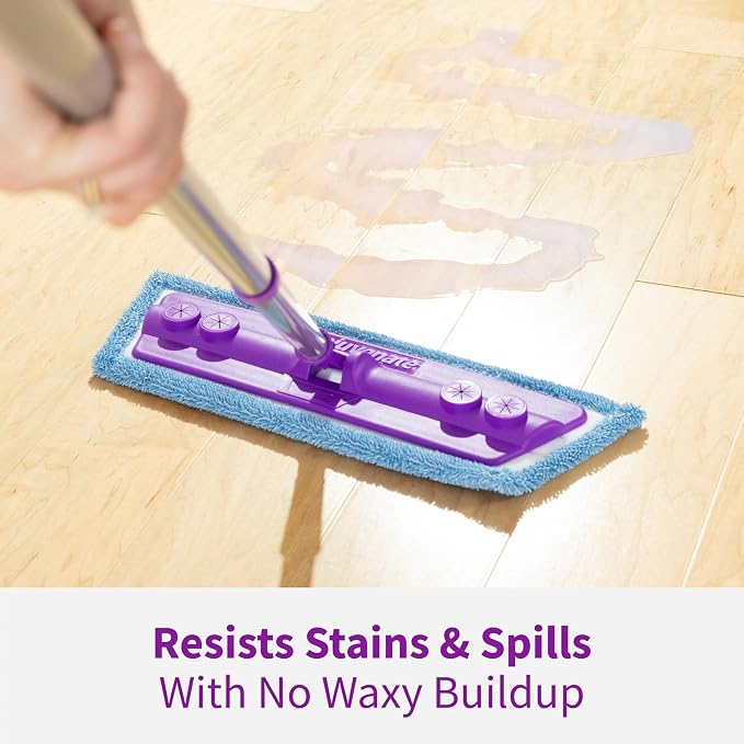 Rejuvenate Professional Wood Floor Restorer Fills Scratches, Shines And Protects Wood Flooring For A Matte Satin Shine, 32 Ounces | 1-Coat Application Fills Scratches, Shines & Protects Hardwood Floors, Leaves A Satin Finish, Safe For Pets & Kids