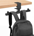Geelin 1 Pcs Black Heavy-Duty Bag Hook for Desk or Table Bag Hanger Backpack Holder Purse Hook Table Handbag Hanger Organizer Storage Under Desk for Office Classroom Dorm Accessories