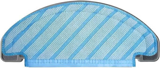 （4 pcs） Mop Pad Plate Accessories for Ecovacs Deebot T8,T8 Max,N8 Pro,T9 Vacuum Cleaner,1 mop pad Brackets，3 Mop Pads，Replacement Mop Bracket Accessories