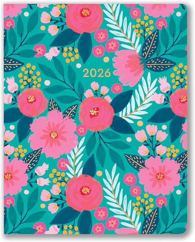 High Note 2026 Planner, 12-Month Monthly Planner Calendar Book with Flexible Softcover, 2026 Planner with Goals and Project Pages, 7.75" x 9.75" by Jess Phoenix