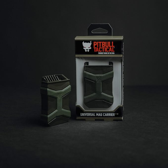 Gen 2 Universal Mag Carrier – Ambidextrous IWB/OWB Mag Pouch for Single & Double Stack Magazines. Fits Glock, 1911, S&W, Sig Sauer, Beretta & More.