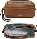 tomtoc Electronics Organizer Travel Case Performance, Cable Tech Pouch | Water Resistant Accessories Bag Carry Storage for Cord, Phone, Cables, Airpods, USB Flash Drive, Daily Items