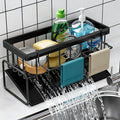 Sponge Holder for Kitchen Sink Suction,Sponge Caddy for Kitchen Sink Brush Holder Organizer