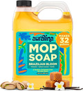 Mop Soap - Brazilian Waves Concentrated Floor Cleaner | Highly scented, concentrated formula. No residue, pet safe. Ideal for hardwood, tile & laminate. 32oz makes 50+ mop fills.