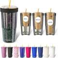 Frost Buddy Togo Buddy 30oz Tumbler - Insulated Stainless Steel (Mermaid) | Double-wall vacuum insulated | Spill-proof flip lid | 18/8 premium stainless steel
