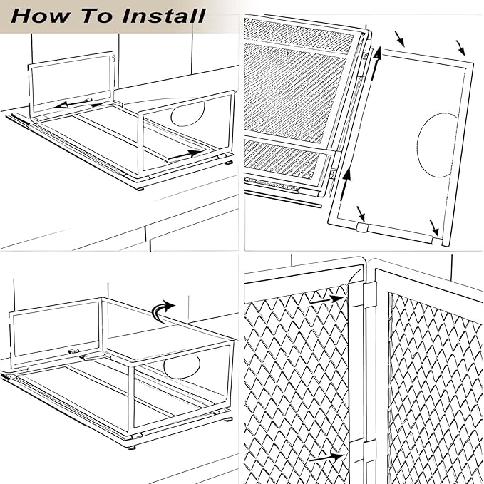Pull-Out Cabinet Organizer W 9.4"x D 15.7"XH 8.3" Metal Steel Slide Basket with Adhesive Rails for Kitchen, Closet, Pantry Storage bathroom Sliding Drawer Rack undersink shelf