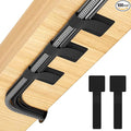 100Pcs per Pack，Hook and Loop Cable Ties, Self Adhesive Cable Straps, Reusable Adjustable Cord Organizer for Desk, Under Desk Cable Management, Home & Office Essentials, Black