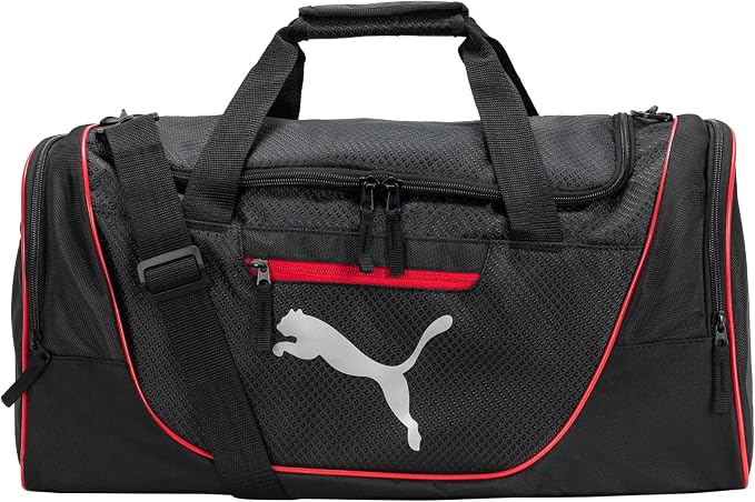 PUMA Contender Duffel Bag with Removable Strap & Shoe Pocket