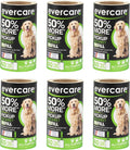Evercare Pet Lint Roller Refill Extra Sticky All Purpose, 6 Pack, 60 Sheets Each (360 Total)