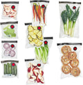 ZWILLING Fresh & Save 10-pc Vacuum Sealer Bags, Sous Vide Bags, Meal Prep - Assorted Sizes | Reusable, Airtight Bags for Sous Vide, Marinating & Meal Prep. Freezer & Microwave safe.