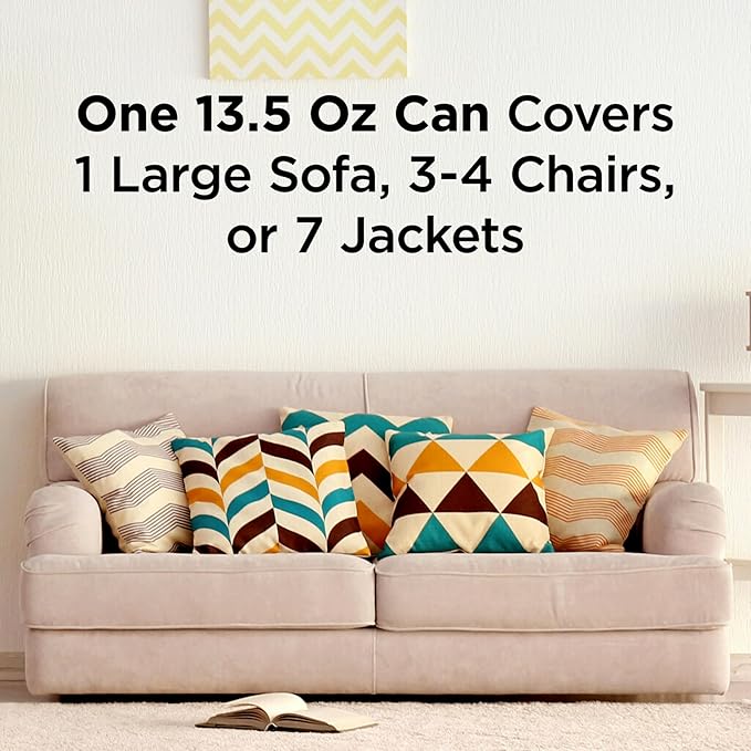 Scotchgard Fabric Water Shield, 13.5 Ounces, Repels Water, Ideal for Couches, Pillows, Furniture, Shoes and More, Long Lasting Protection