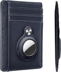 Slim Minimalist Front Pocket Air Tag Wallet, RFID Blocking Card Holder Wallet with Airtag Holder
