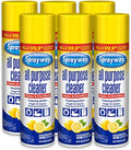 Sprayway All Purpose Cleaner Foaming Spray | Lemon Scent | 19oz | 1 Pack | Disinfectant, Foaming Multi-Surface Cleaner, Cuts Grease & Grime | Kills 99.9% of Germs