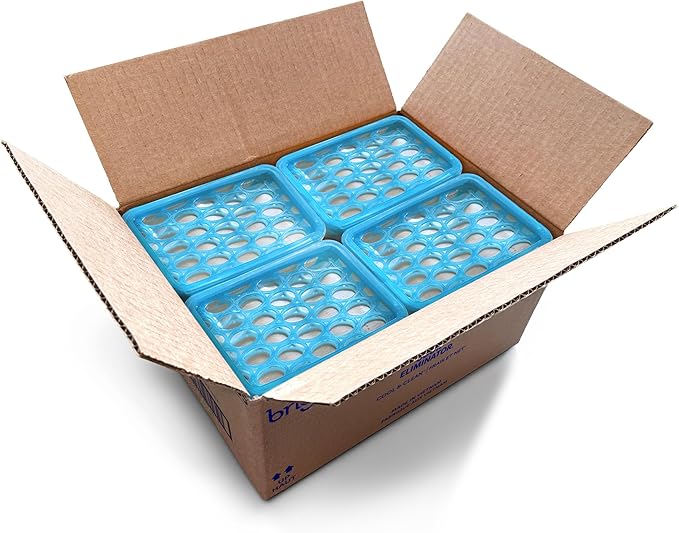 Bright Air, Cool & Clean, 2-in-1 Moisture Absorber & Odor Eliminator, Case of 4, Lasts up to 60 Days Each