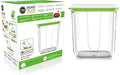 FOSA Reusable Extra Large Vacuum Seal Container - 116.6 oz Food Storage Container (Vacuum Pump Not Included)