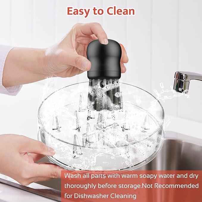 SURETIVIAN Chicken Shredder Tool Twist, 7.59” Clear Handheld Meat Shredder with Detachable Ergonomic Handle, Small Visible Kitchen Tools for Shred Chicken Pork Beef(2025 New)