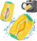 Shoe Washing Machine Bag: Shoe Bag for Washing Machine - Reusable Shoe Cleaning Bag for Sneaker Tennis Shoes Unstain Cleaner Kit(Yellow 1 Pcs)