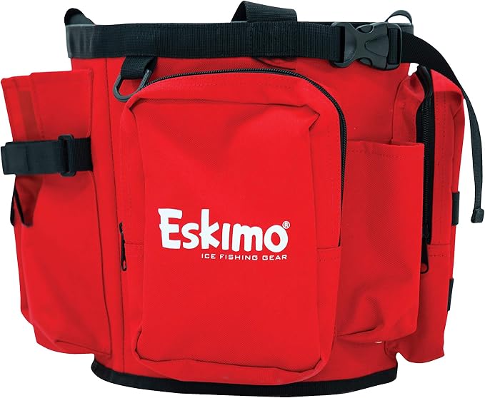 Eskimo 33540 Bucket Caddy,Black/Red