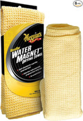Meguiar's Water Magnet Microfiber Drying Towel,Premium Car Wash Microfiber Towel That’s Super Plush,Water Absorbent & Scratch-Free Big-Microfiber Towels for Cars,(Pack of 6)