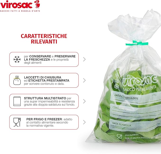 Food Storage and Freezing Bags