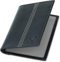 Minifold Men's Slim Leather Wallet with RFID Blocking Contactless Handmade, Minimalist and Slim, in Gift Box for Men