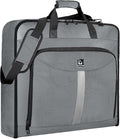 Goloni Garment Bag For Men Women Travel & Business,Hanging Clothes & Multiple Compartment,Waterproof Foldable Suit Bag Grey
