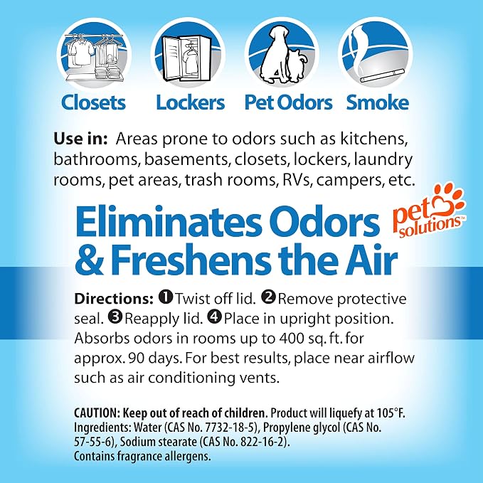OdoBan Ready-to-Use Disinfectant and Harsh Smell Eliminator, Air and Pet Aroma Freshener and Purifier, Set of 2, 14.6 Ounce 360-Degree Continuous Spray and 14 Ounce Scent Absorber, Fresh Linen Scent