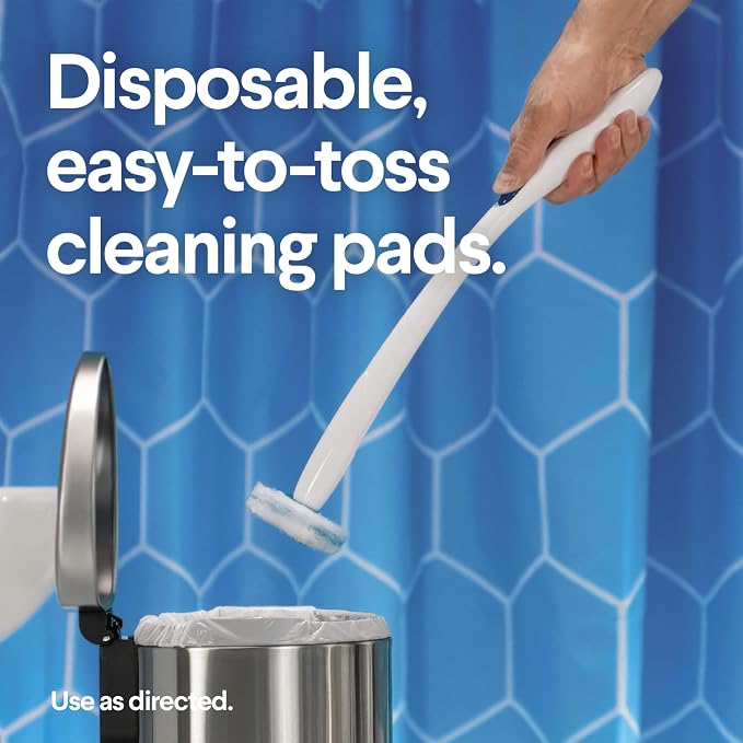 CLOROX ToiletWand Toilet Cleaner Refills,Toilet brush,Original,10 Count (Pack of 6)