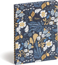 High Note Personal Planning Notebook Garden Bee, 6" x 8.25" Non-Dated Planner with 144 Lined Pages, Daily Organizer Journal, Rae Ritchie Floral Cover