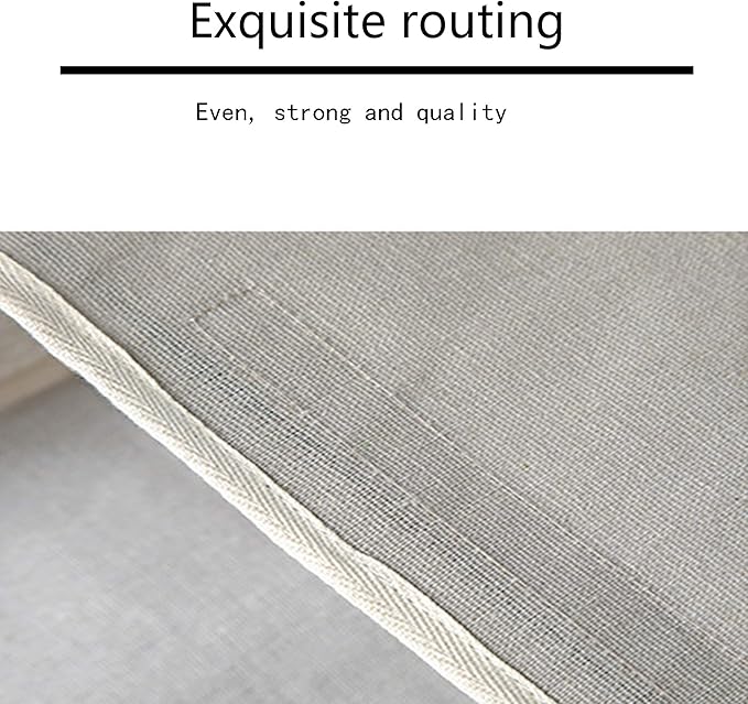 Fantasyon Wall Hanging Storage Bag, Waterproof Over The Door Closet Organizer Hanging Pocket Organizer for Bedroom, Bathroom, Linen Cotton (Gray)