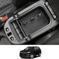 CDEFG Center Console Accessory Organizer Compatible with 2017 2018 2019 2020 2021 Compass, ABS Material Armrest Box Insert Tray Glove Secondary Storage Box (Black)