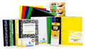 School Supply Boxes | High School Writing Pallet (112 Boxes) | Back to School Essentials Kit for Students & Teachers | Includes College-Ruled Filler Paper, College-Ruled Notebooks, 12 ct. Pens, & More