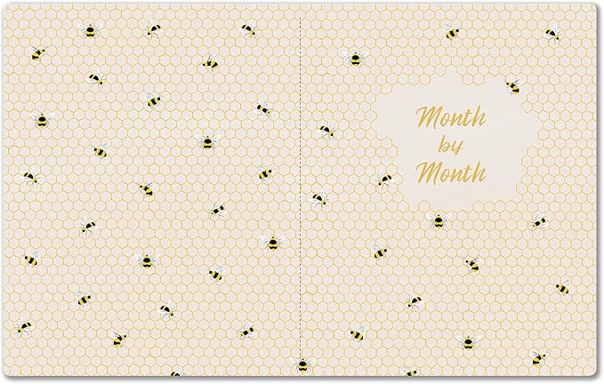 High Note 2026 Monthly Planner, 12-Month Calendar Book with Flexible Softcover, 2026 Planner with Goals and Project Pages, 7.75" x 9.75", Garden Bee