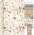 bloom daily planners 2026 Planner (January - December) Calendar Year Organizer - 5.5” x 8.25” - Weekly & Monthly Agenda Book with Stickers & Bookmark - Butterfly Garden