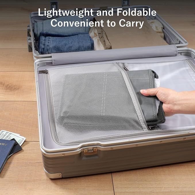 F-color Over the Door Organizer for Cruise - 16-Pocket Hanging Organizer | Tool-Free Mount with 4 Metal Hooks, See-Through Mesh Pockets, Lightweight & Foldable, Space-Saving for Travel and Daily Use