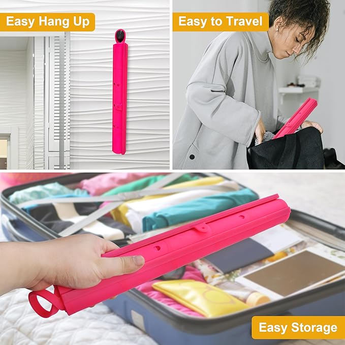 Mofason Large Bathroom Sink Makeup Mat Space Saver,Silicone Makeup Organizer Cover for Over Countertop,Small Bathroom Must Haves Accessories Rv Camper Travel Foldable Gadgets-Pink