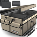 FORTEM Trunk Organizer For SUV Car Trunk Organizer, Foldable Storage, Car Accessories for Women Men, Collapsible Bag, 600D Oxford, Non Slip Bottom, Straps, Soft Cover (50L)