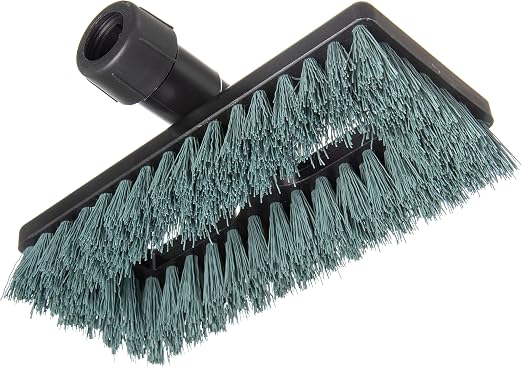CFS 36530014 Swivel Scrub Plastic Block Heavy-Duty General Use Floor Brush, Dupont Tynex Bristles, 0.81" Bristle Trim, 8" Length x 3-1/2" Width, Blue (Pack of 12)