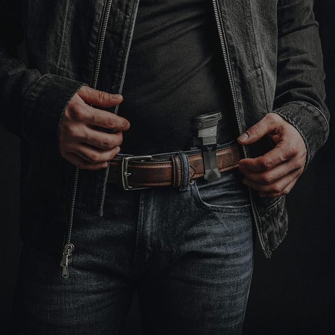 Gen 2 Universal Mag Carrier – Ambidextrous IWB/OWB Mag Pouch for Single & Double Stack Magazines. Fits Glock, 1911, S&W, Sig Sauer, Beretta & More.
