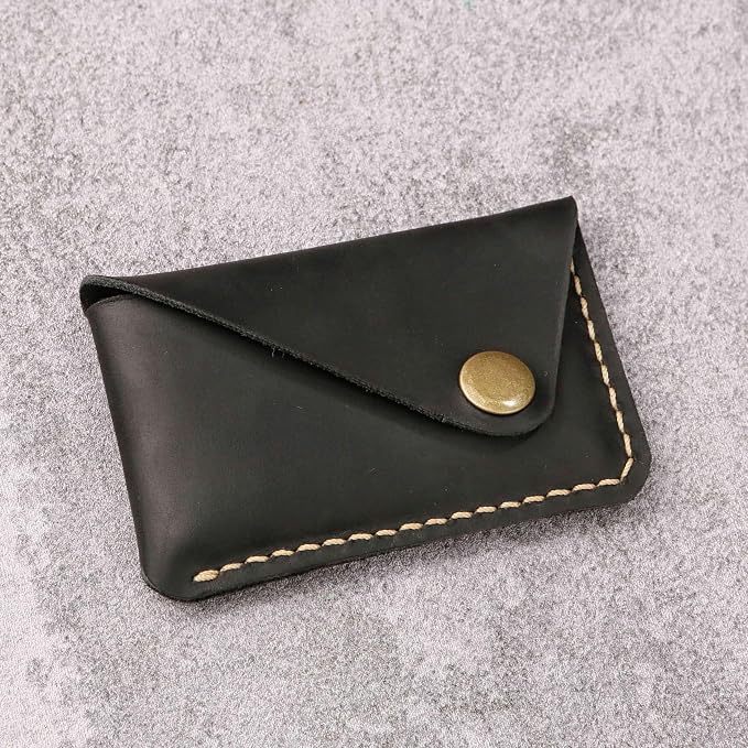 Leather credit card holder, credit card case,business card holder for men,mens slim wallet,Front Pocket Wallet