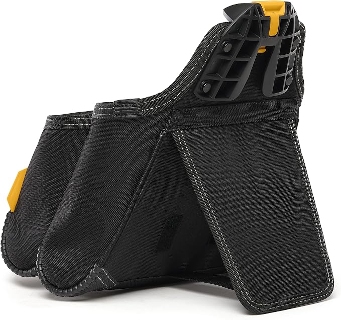 ToughBuilt ClipTech Series - Utility Pouch, Heavy-Duty Tool Pouch with Multiple Pockets, Secure Attachment & Storage for Jobsite Use