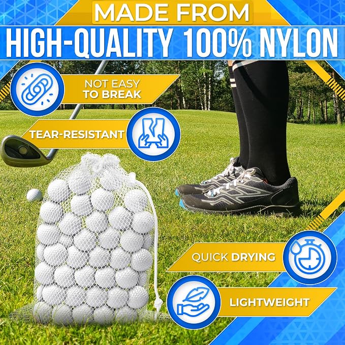 5 Pcs Small Mesh Bags with Tight Closure, 11.8 x 7.48", Nylon (White) | Mesh Laundry Bags Drawstring for Delicates; Multipurpose for Storing Balls, Clothes, Sports Gear, Beach Supplies & Travel Use