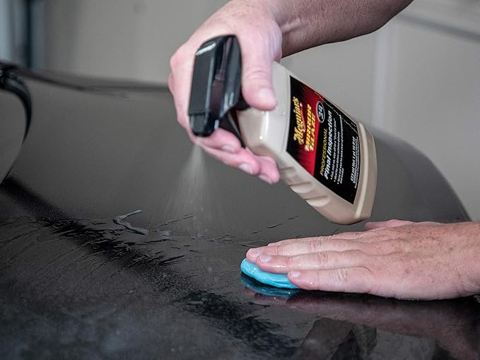 Meguiar's Professional Final Inspection M3416 - Detailer Spray for Removing Light Dust, Contaminants, Smudges and Finger Prints, Car Detailer Spray Effective as a Clay Bar Lubricant, 16 Oz