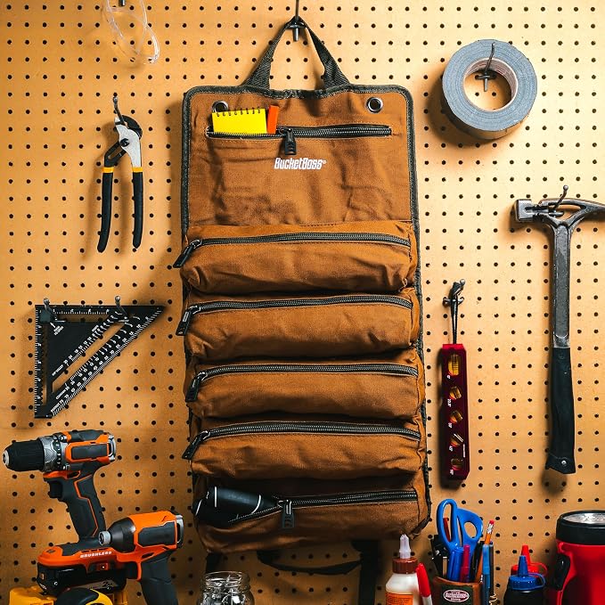 Bucket Boss - Super Roll, Tool Bags - Original Series (74004) , Brown