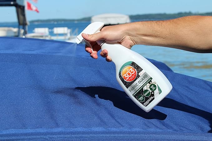 303 Marine Fabric Guard - Restores Water and Stain Repellency To Factory New Levels, Simple and Easy To Use, Manufacturer Recommended, Safe For All Fabrics, 32oz (30604CSR)