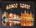 Lord Sikh Guru poster print with frame for Home Decor and Gifting Purpose (229-136)