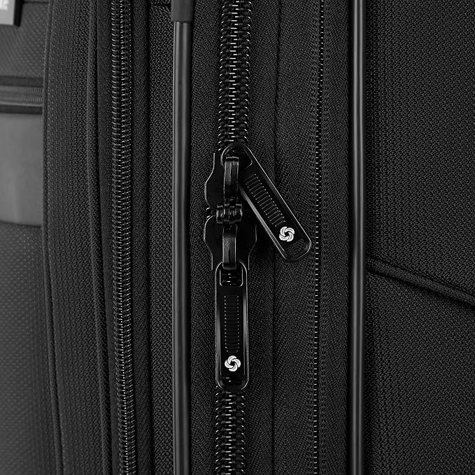 Samsonite Ascella 3.0 Softside Expandable Luggage with Spinner Wheels, CO EXP Spinner, Black